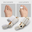 Corretor de Joanete | Velcro Articulado Ajustável | 2 Unidades