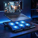 Suporte para notebook com cooler LED | 6 Fans