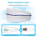 Travesseiro Ortopédico para Pernas Ultra Confortável Sonolev