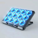 Suporte para notebook com cooler | 12 fans